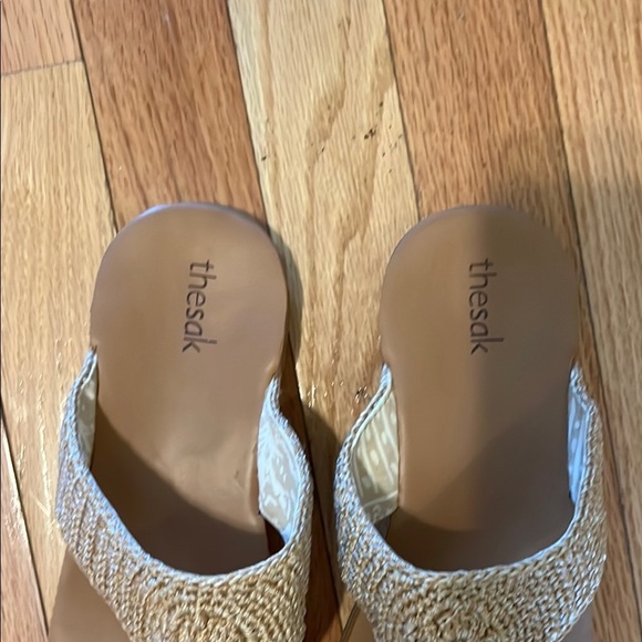 The Sak Women's Beige Woven Sandals - Picture 2 of 5
